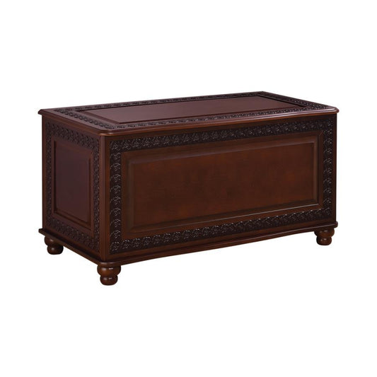 Finlay - Flip Open Storage Cedar Chest - Brown