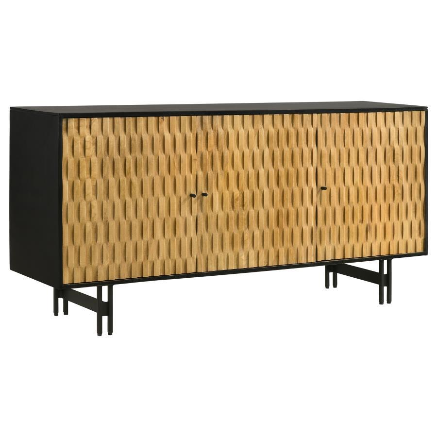 Accent Cabinet - Natural / Black