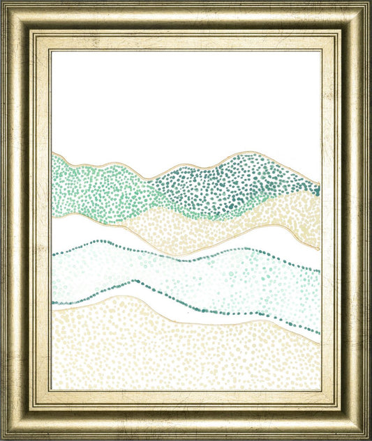 Terra Dots II By Vanna Lam 22x26 - Green