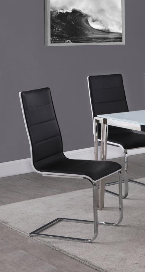 Broderick - Side Chair (Set of 2) - Black