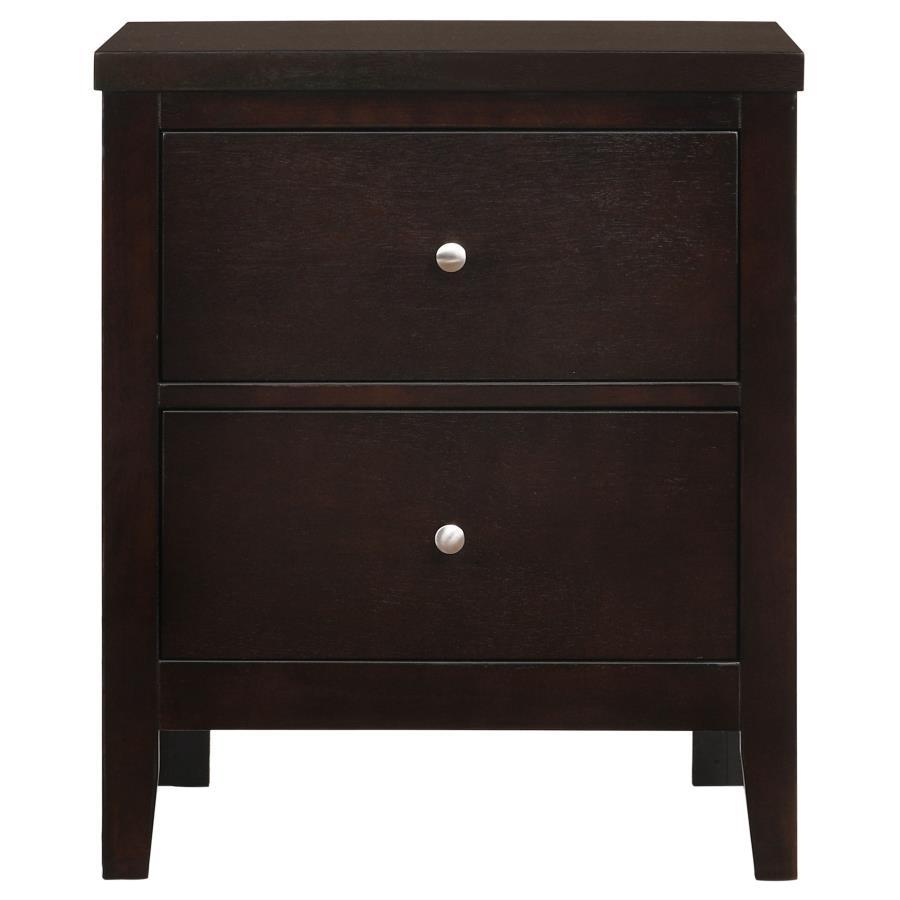 Carlton - 2-drawer Rectangular Nightstand