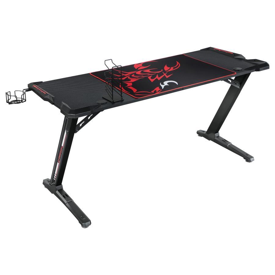 Brocton - Gaming Desk - Black