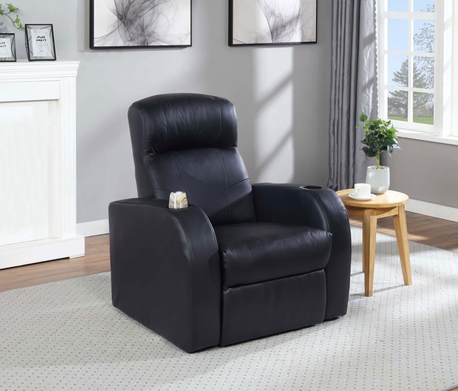 Cyrus - Home Theater Recliner - Black