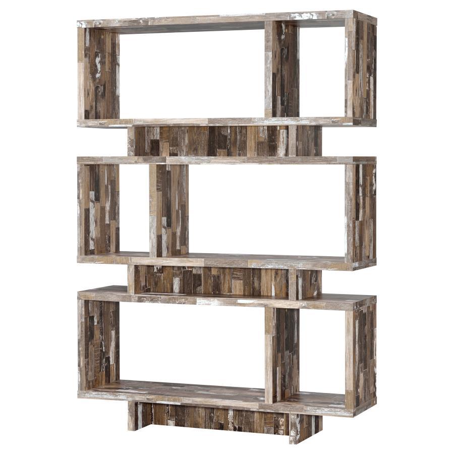 Coaster - 3-tier Geometric Bookcase