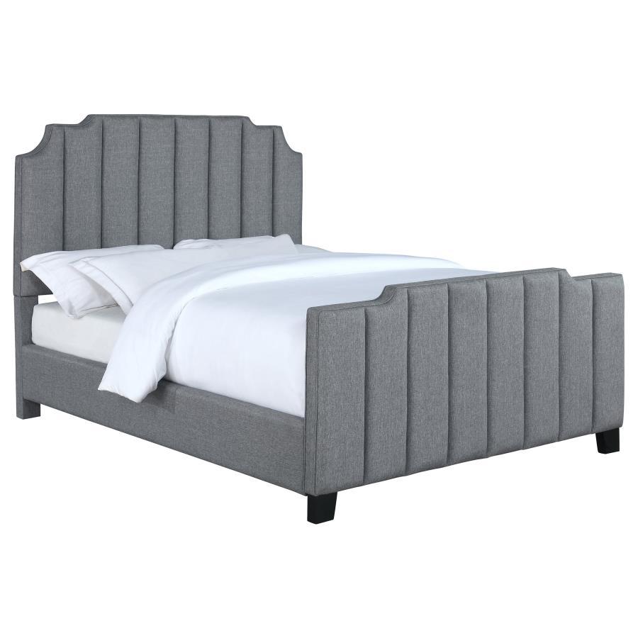 Fiona - Full Bed - Dark Gray