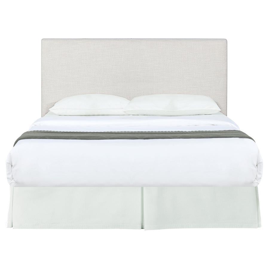 Pirro - King Headboard - White - Fabric