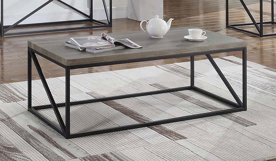 Birdie - Rectangular Coffee Table - Black