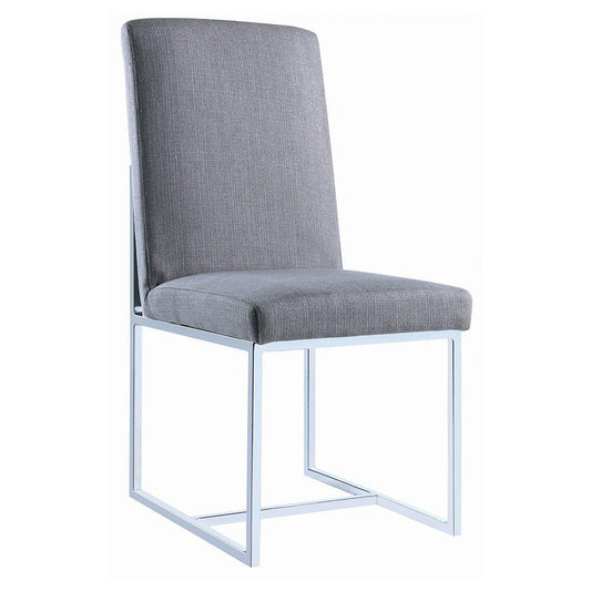 Mackinnon - Upholstered Side Chair (Set of 2) - Gray