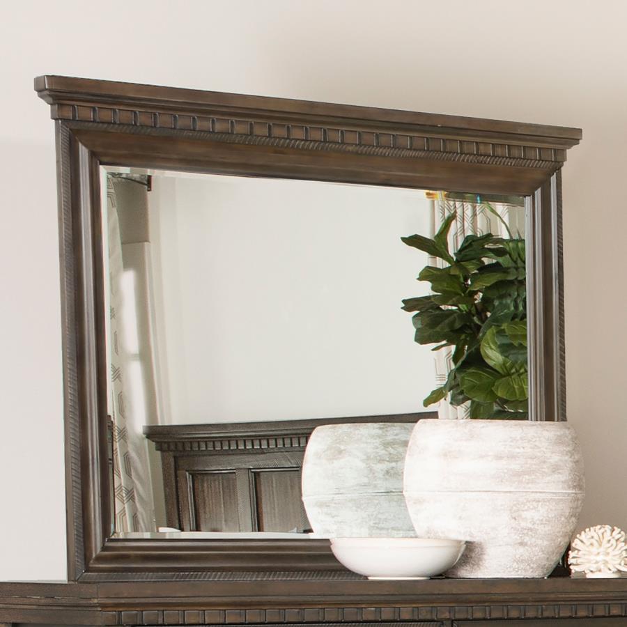 Bennington - Rectangular Mirror - Brown