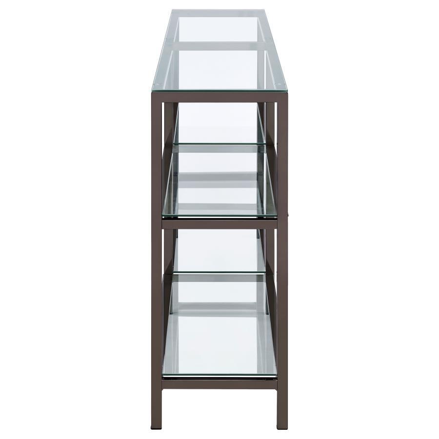 Kate - 2-tier Bookcase - Gray