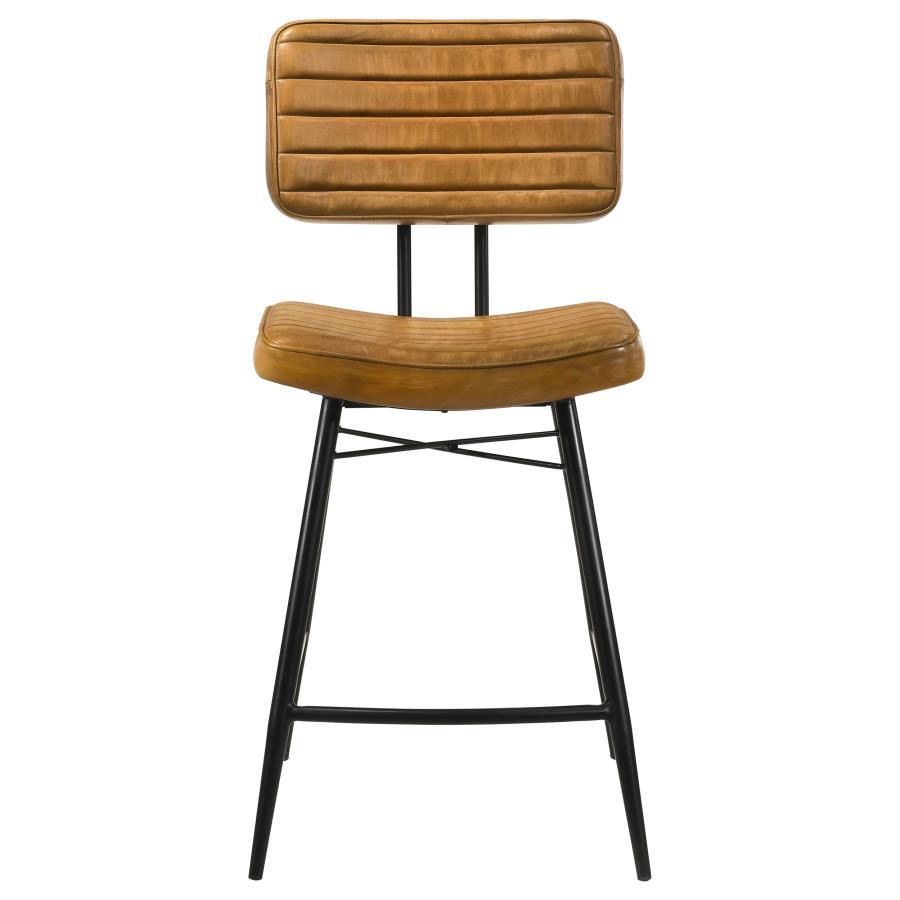 Partridge - Counter Stool (Set of 2) - Light Brown