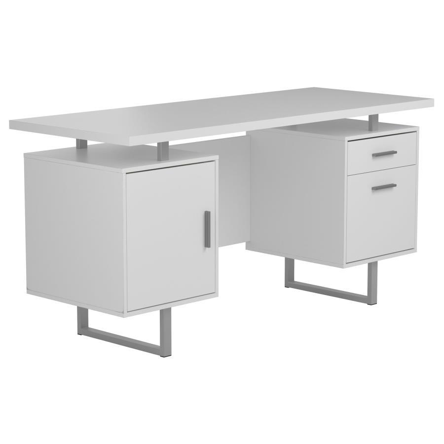 Lawtey - Computer Desk - White