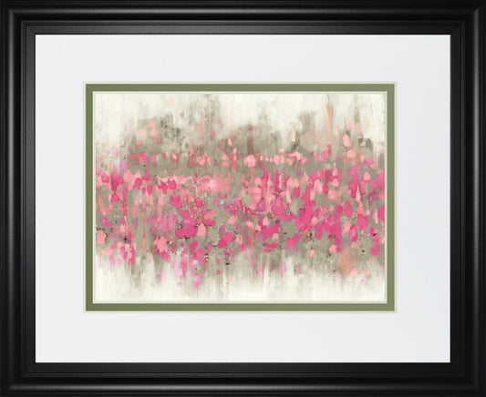 Crossing Abstract II By DanMeneely 34x40 - Pink