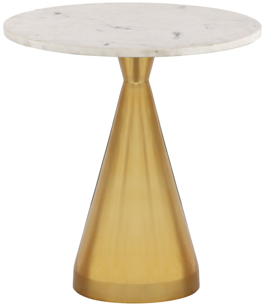 Emery - End Table - White