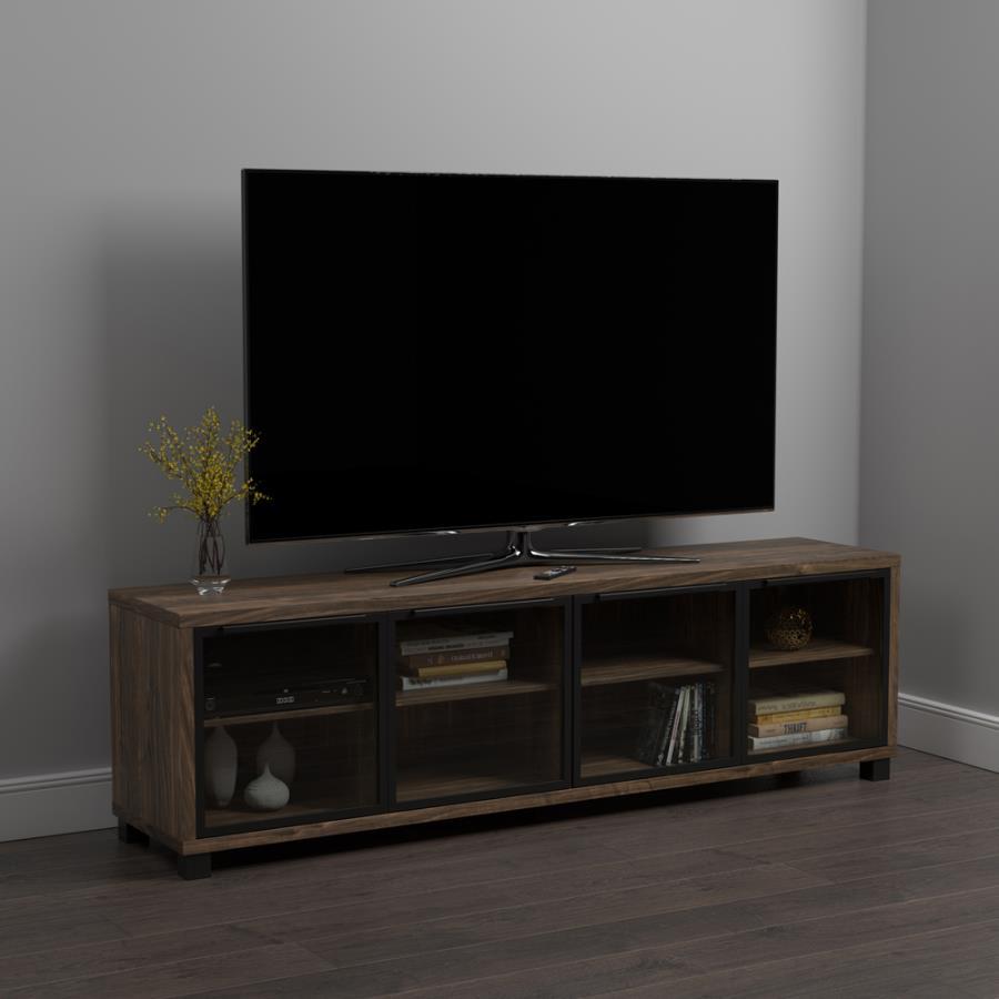 Coaster - Aged Walnut TV Console