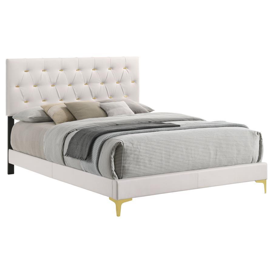 Kendall - Queen Bed - White