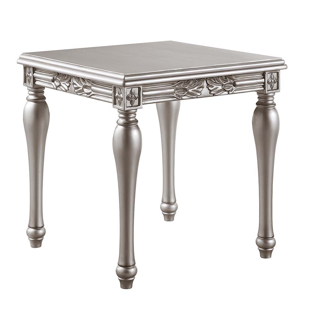 Pelumi - End Table - Platinum - Finish