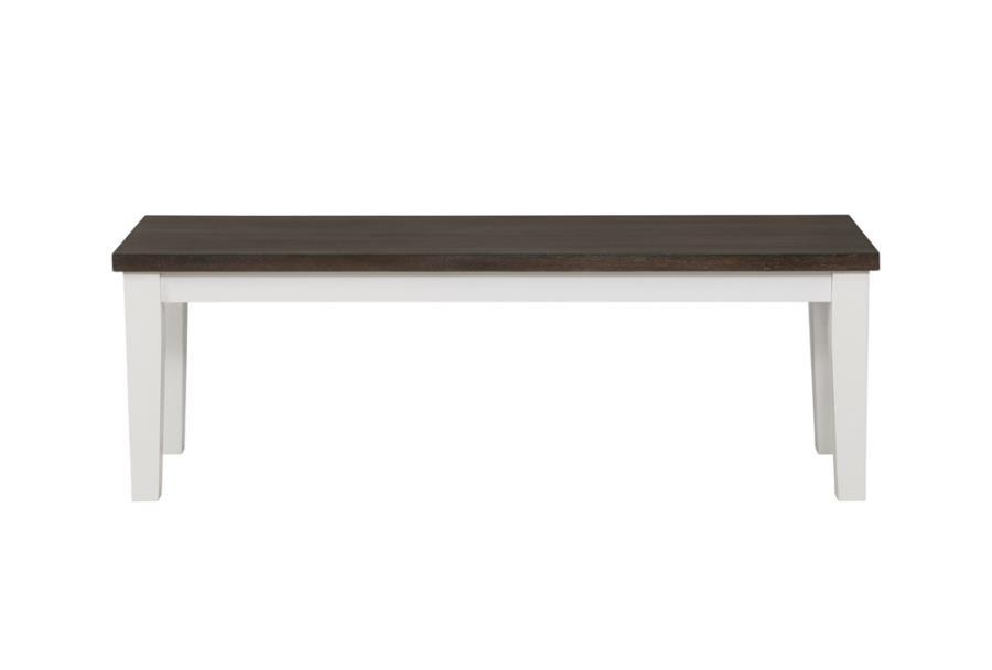 Kingman - Dining Bench - White