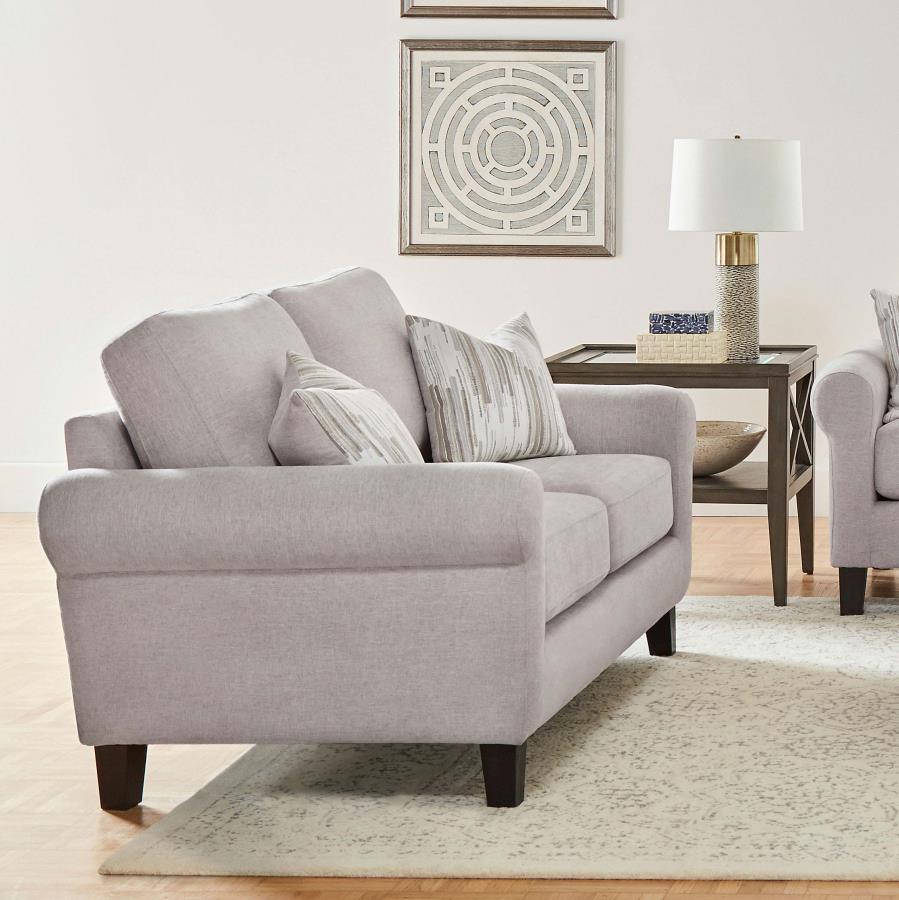Nadine - Loveseat - Beige