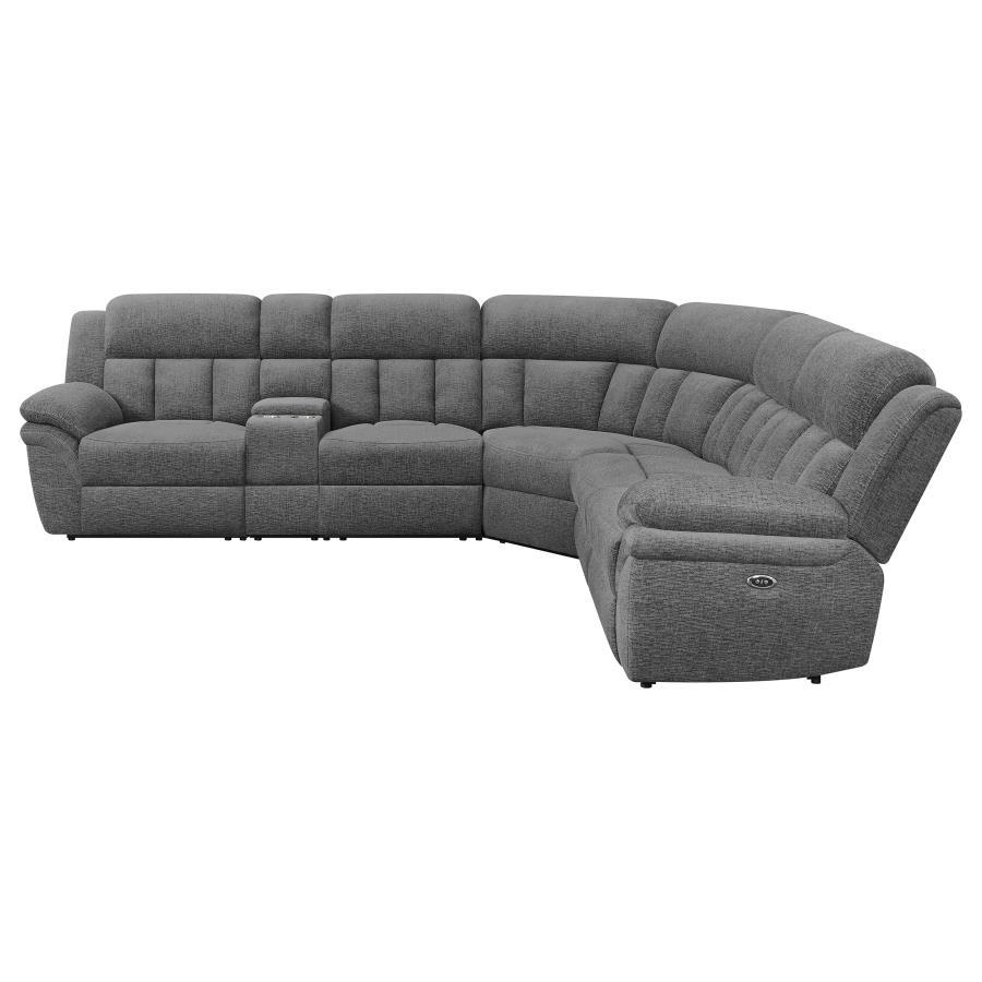 Bahrain - Power Reclining Loveseat - Gray