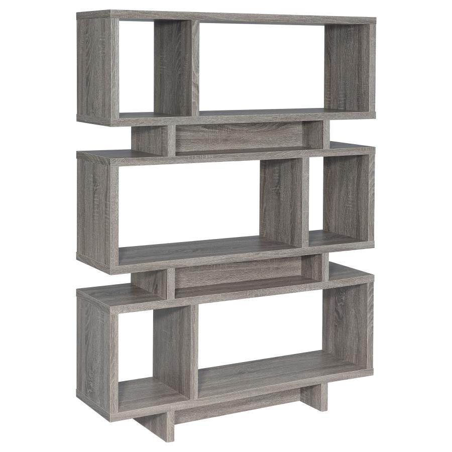 Coaster - 3-tier Geometric Bookcase