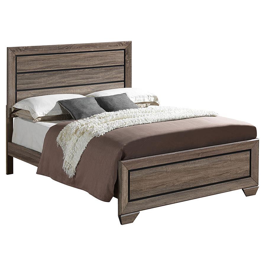 Kauffman - High Headboard Panel Bed