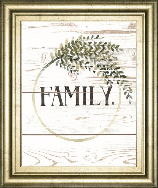 Family Farmhouse II By Grace Popp 22x26 - Green