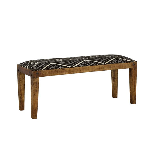 Lamont - Serene Rectangular Upholstered Bench - Light Brown