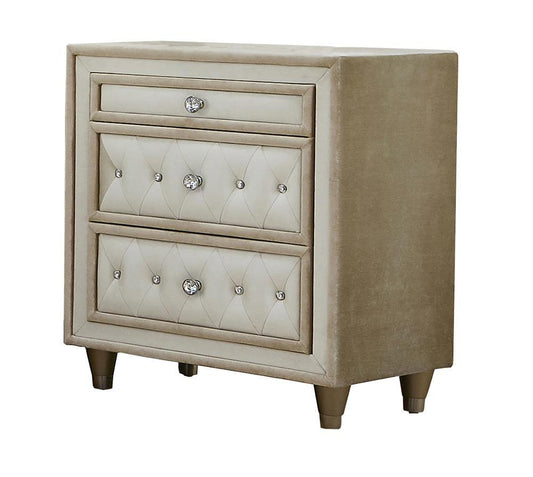 Antonella - Nightstand - Beige