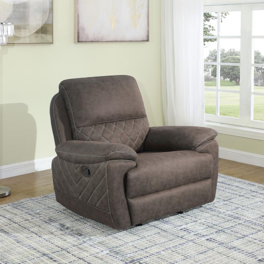 Variel - Glider Recliner - Brown