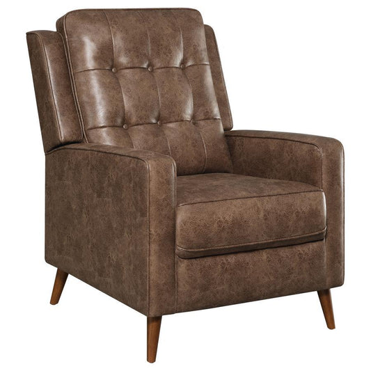 Davidson - Push Back Recliner - Brown