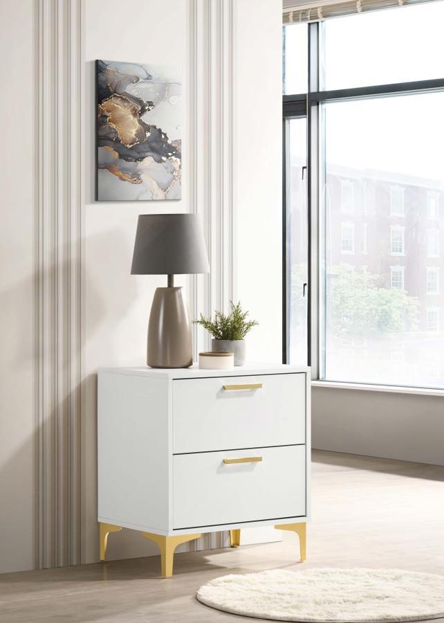 Kendall - Nightstand - White