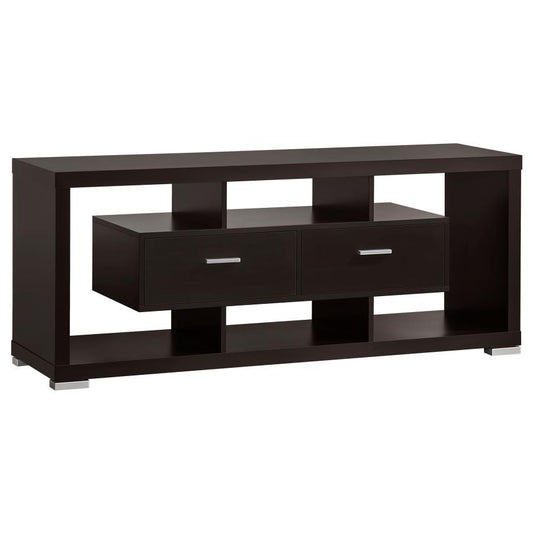 Coaster - Geometrical 2-drawer Rectangular TV Console