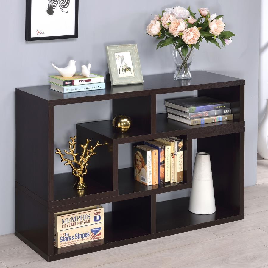 Coaster - Convertible TV Console Bookcase