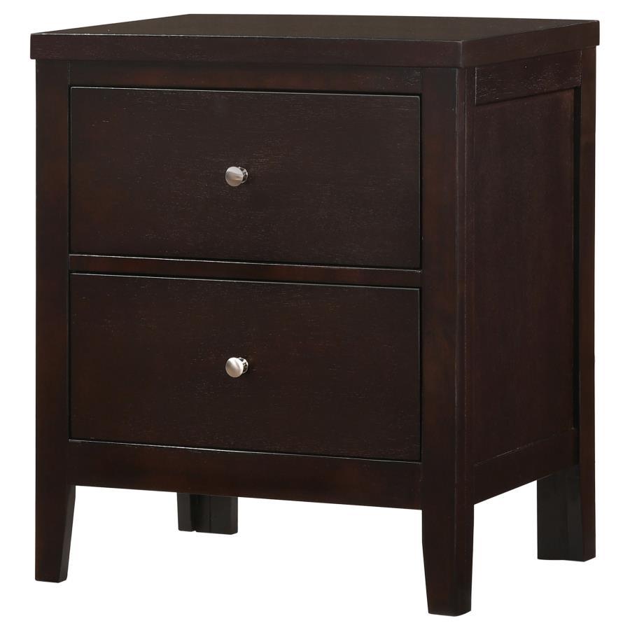 Carlton - 2-drawer Rectangular Nightstand