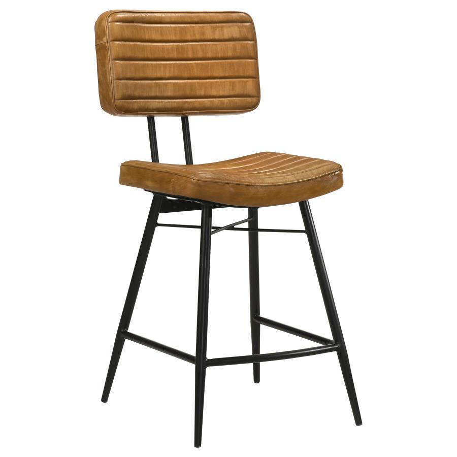 Partridge - Counter Stool (Set of 2) - Light Brown