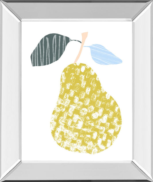 Cut Paper Fruit I By June Erica Vess - Green