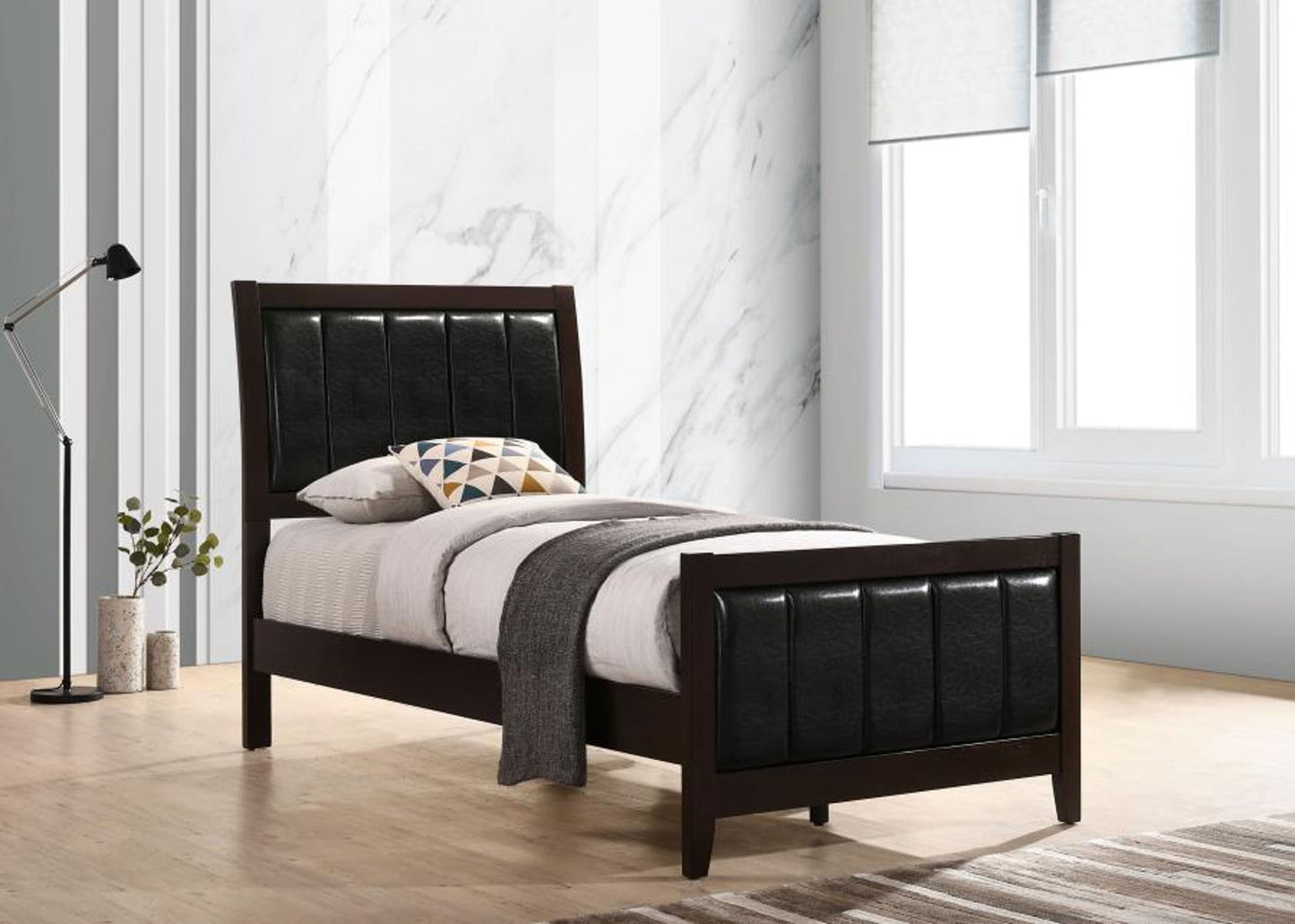 Carlton - Upholstered Panel Bed