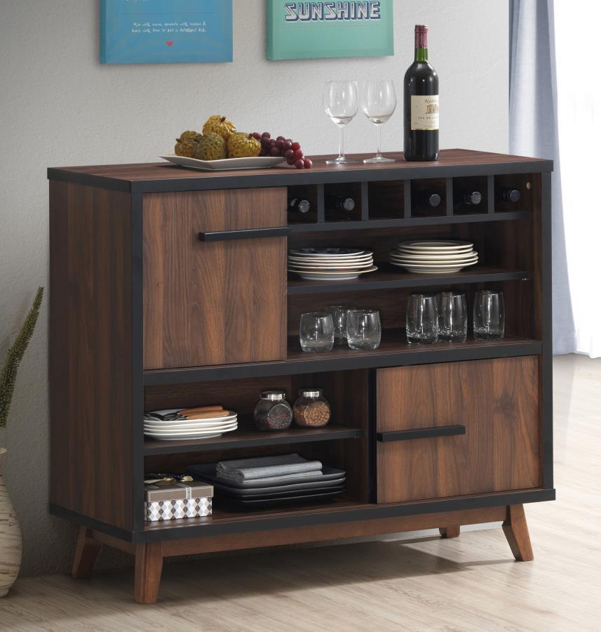 Ezekiel - Wine Cabinet - Brown