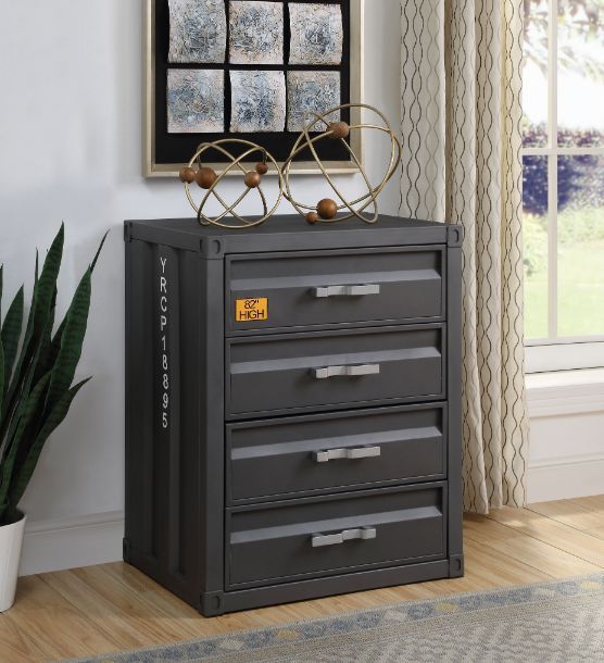 Cargo - Chest - Gunmetal Finish - 32"