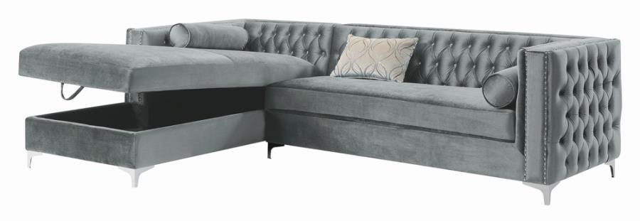 Bellaire - Button-tufted Upholstered Sectional