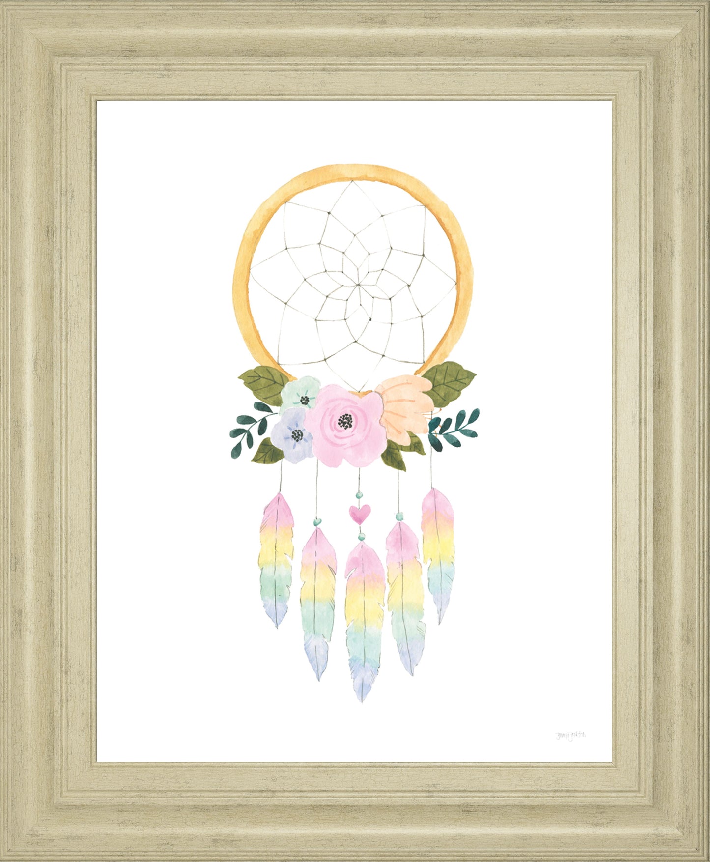 Lets Chase Rainbows IX By Jenaya Jackson - Framed Print Wall Art