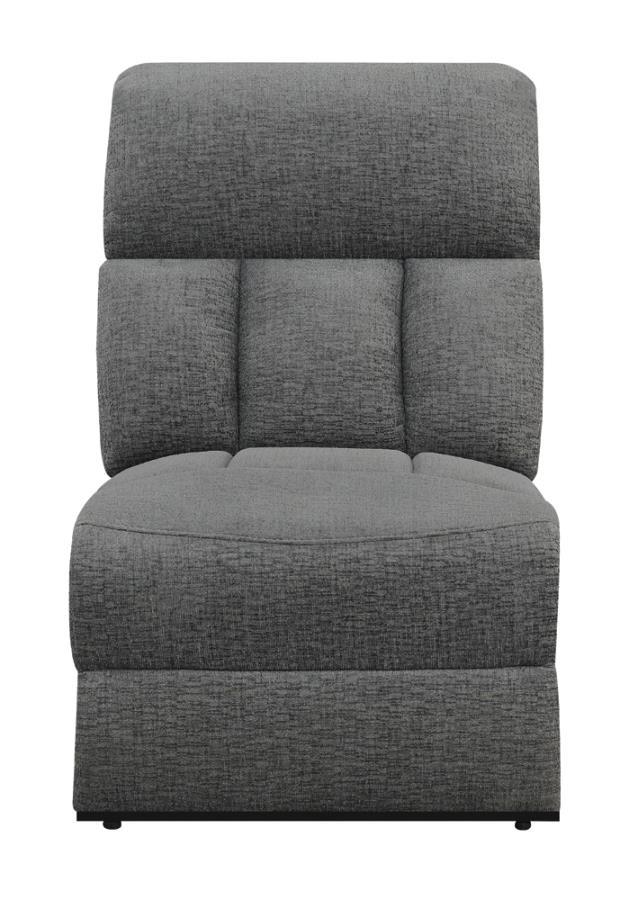 Bahrain - Armless Chair - Gray