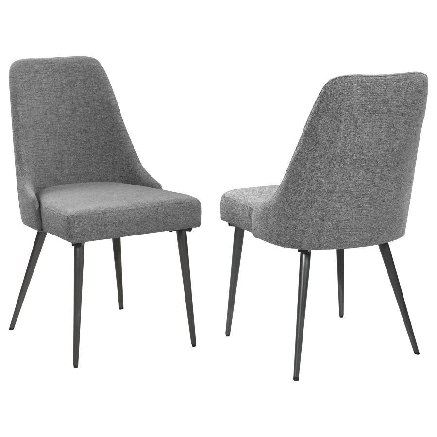 Alan - Upholstered Dining Chair (Set of 2) - Gray