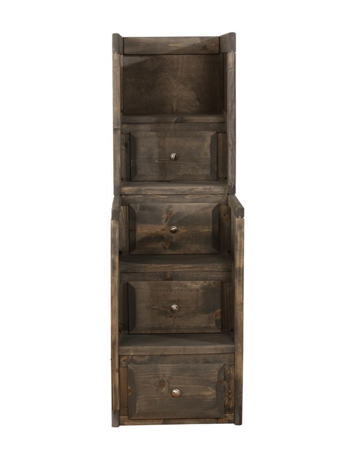 Wrangle Hill - 4-drawer Stairway Chest