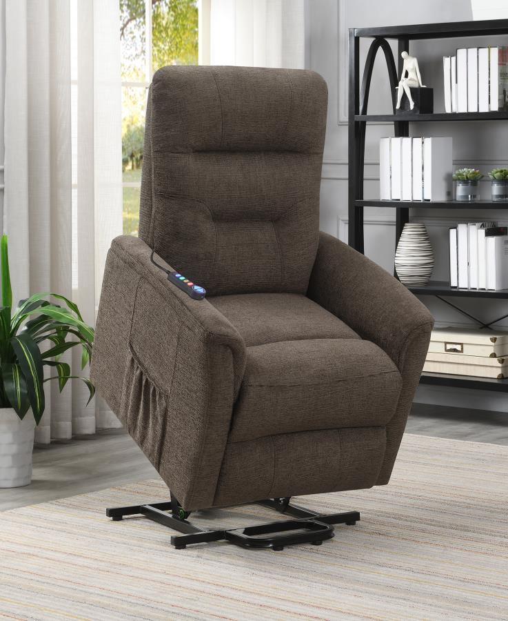 Henrietta - Power Recliner - Brown