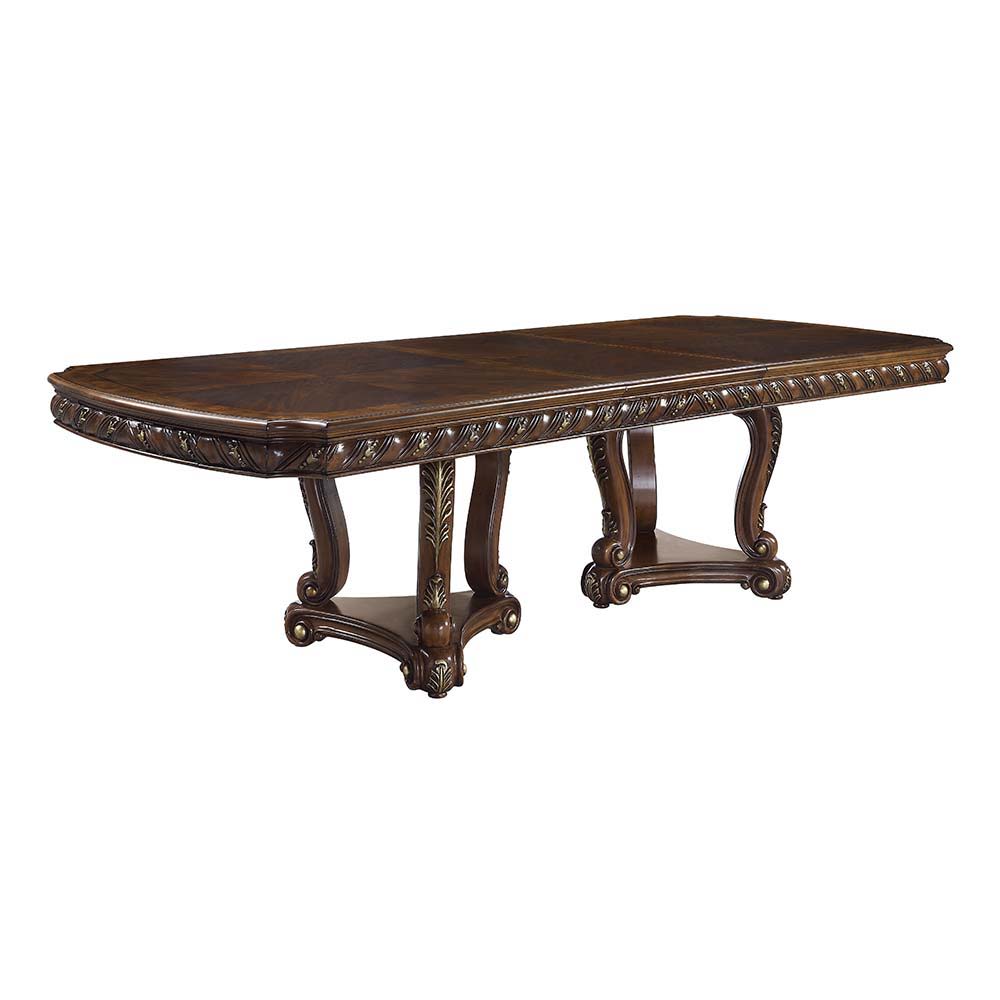 Devayne - Dining Table - Dark Walnut Finish - 30"