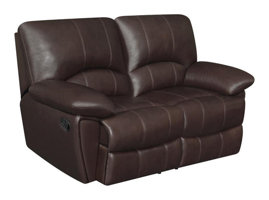 Clifford - Pillow Top Arm Motion Loveseat - Brown