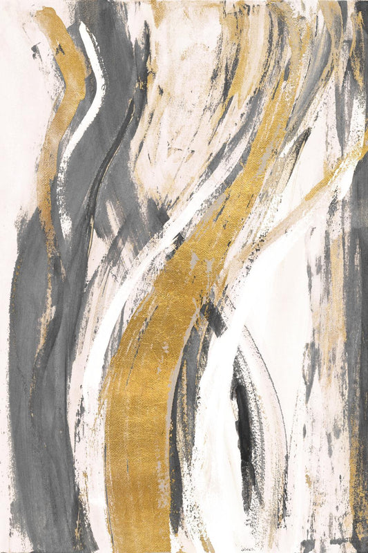 Framed - Gold Bossa Nova II By Lanie Loreth