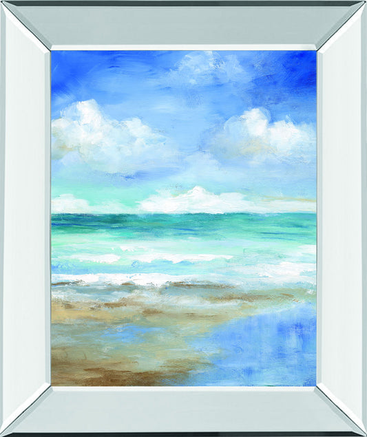 Washy Coast II By Nan - Mirror Framed Print Wall Art